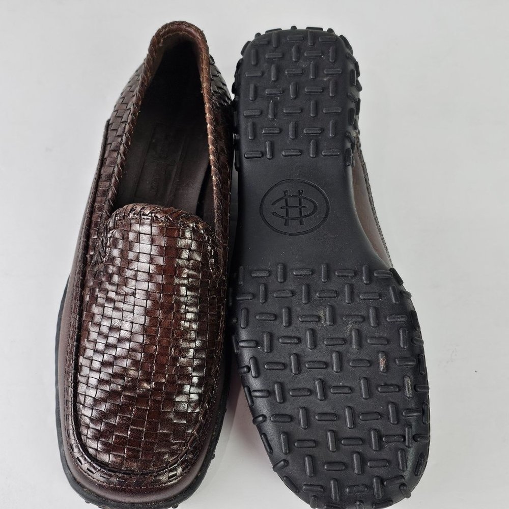 Cole Haan Women's Country Adrien F9425 Brown Leather Slip On Loafers Sz 5.5B - Picture 7 of 9